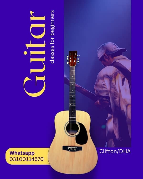 Guitar Classes DHA/ Clifton 0