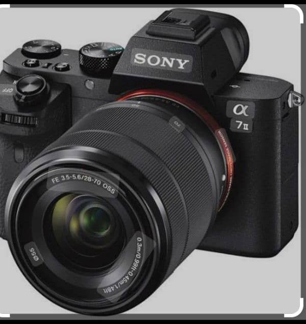 Sony A7ii selling with 28 -70 lense with condition 9/10 6