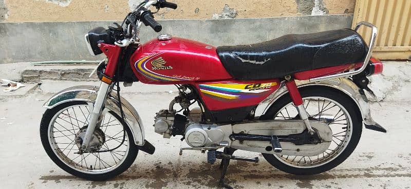 Honda cd 70 2015 model Islamabad number 0