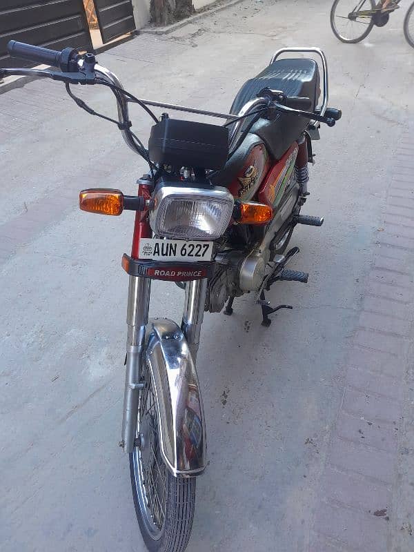 Road Prince 70cc bike 2024 Model for sale 0324-0400564 4