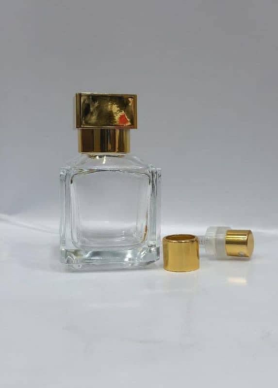 Empty Perfume Glass Bottle and Spray Pump 6