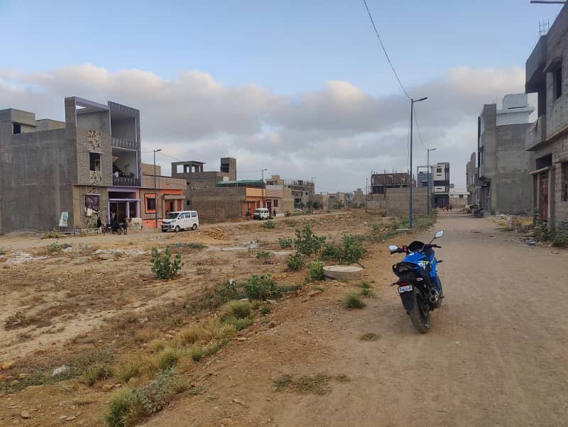 80 SQ YARDS PLOT ON MAIN 50 FIT ROAD NORTH TOWN RESIDENCY, GOLD BLOCK 9