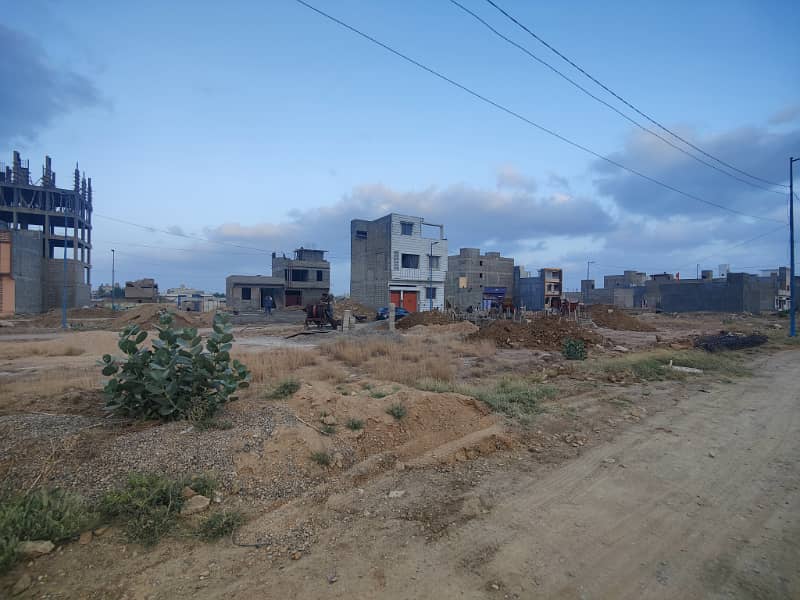 80 SQ YARDS PLOT ON MAIN 50 FIT ROAD NORTH TOWN RESIDENCY, GOLD BLOCK 23