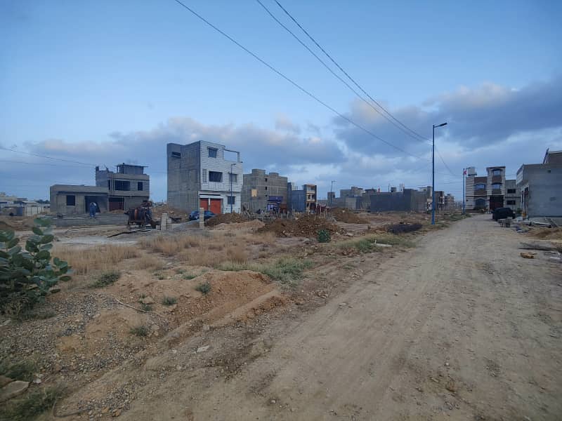 80 SQ YARDS PLOT ON MAIN 50 FIT ROAD NORTH TOWN RESIDENCY, GOLD BLOCK 24