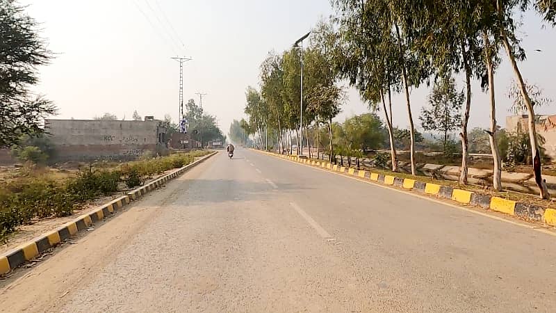 All Paid On 200ft Chenab Road 10 Marla H Block Plot For Sale In Jinnah Sector LDA City Lahore 3