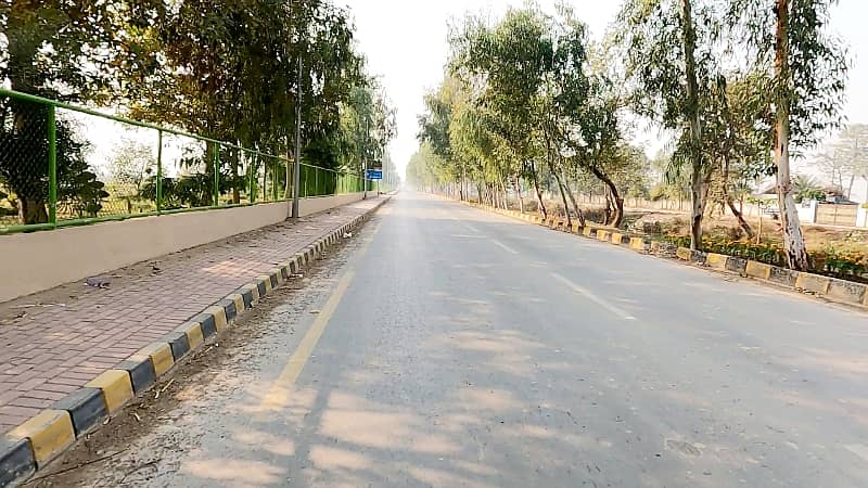 All Paid On 200ft Chenab Road 10 Marla H Block Plot For Sale In Jinnah Sector LDA City Lahore 6