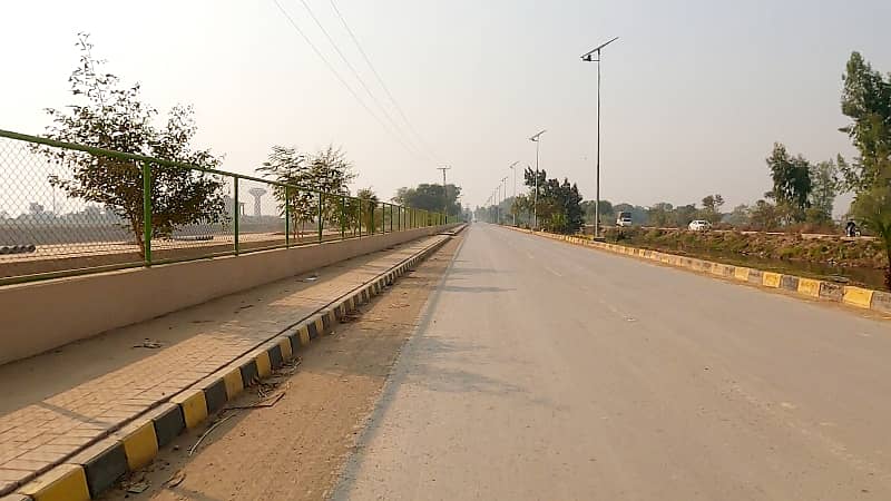 All Paid On 200ft Chenab Road 10 Marla H Block Plot For Sale In Jinnah Sector LDA City Lahore 7