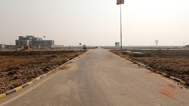 All Paid On 200ft Chenab Road 10 Marla H Block Plot For Sale In Jinnah Sector LDA City Lahore 14