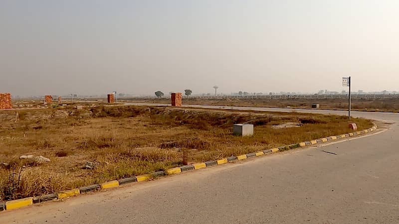 All Paid On 200ft Chenab Road 10 Marla H Block Plot For Sale In Jinnah Sector LDA City Lahore 19