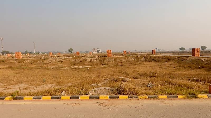 All Paid On 200ft Chenab Road 10 Marla H Block Plot For Sale In Jinnah Sector LDA City Lahore 21