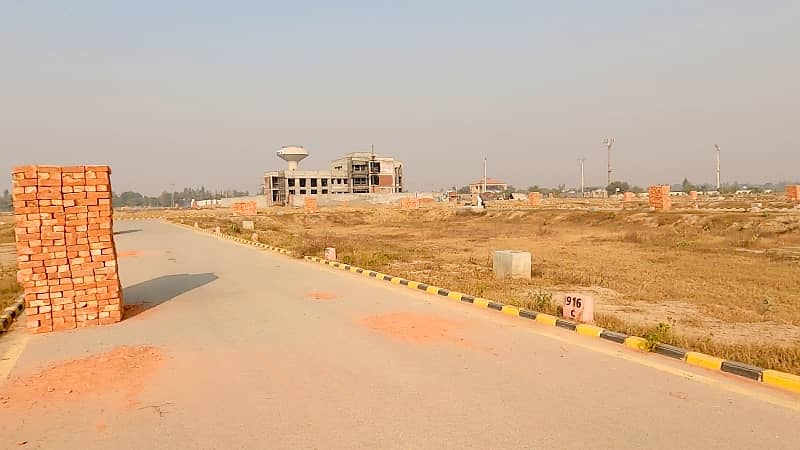 All Paid On 200ft Chenab Road 10 Marla H Block Plot For Sale In Jinnah Sector LDA City Lahore 22