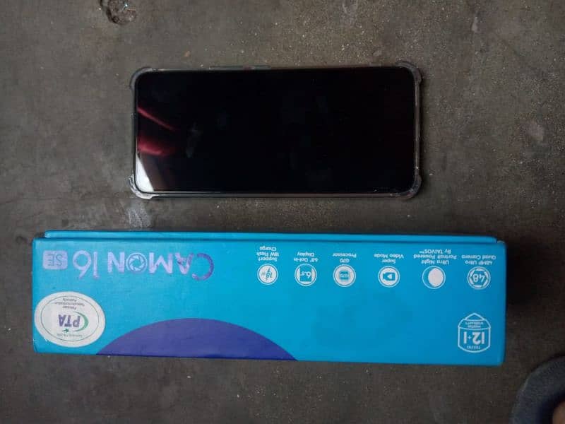 Tecno Camon 16 Ram Memory 6/128 Good Condition 3