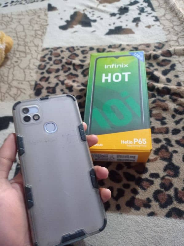 infinix hot 10i 128gb storage with box 1