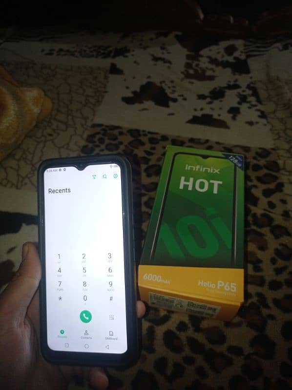 infinix hot 10i 128gb storage with box 4