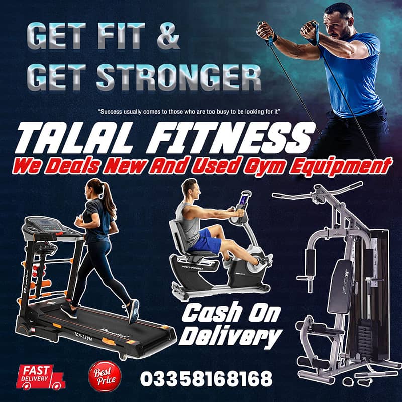 Imported Treadmill Latest Models Running Gym Machine For Exercise 0
