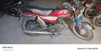 HONDA CD70 ARGENT SALE