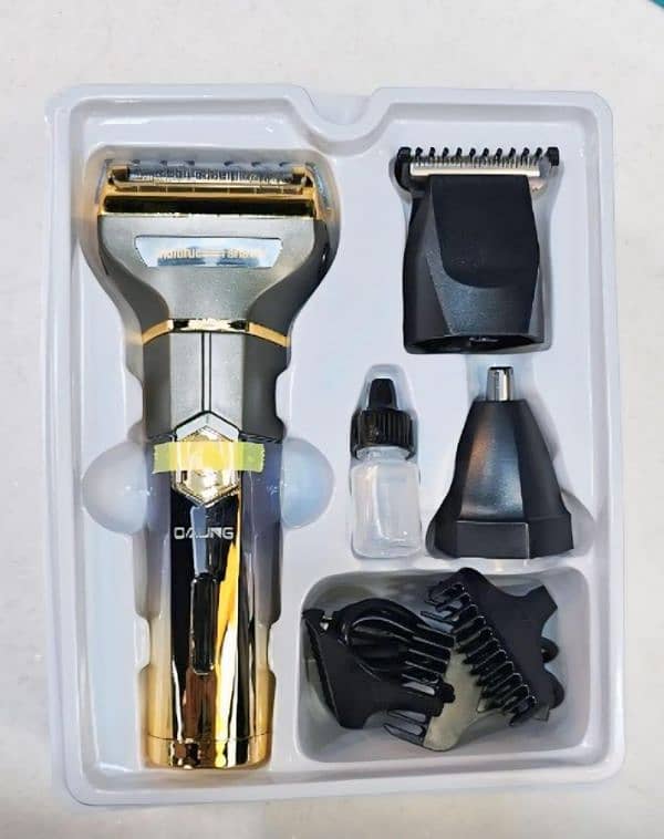 Multi Function Purpose 3 in 1 Rechargeable Men's Grooming Kit DL-9247 2