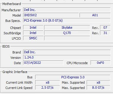 Selling Dell Optiplex 7040 Desktop with 256GB NVME 2GB GPU and 8GB RAM 2