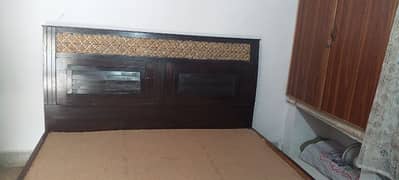 Double Bed for sale with or without mattress