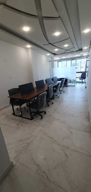 FURNISHED OFFICE FOR RENT AT MAIN MUNAWAR CHOWRANGI 1