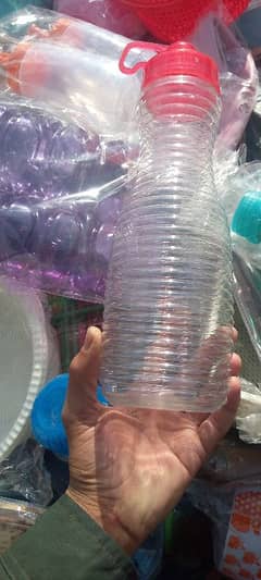 plastic water bottle