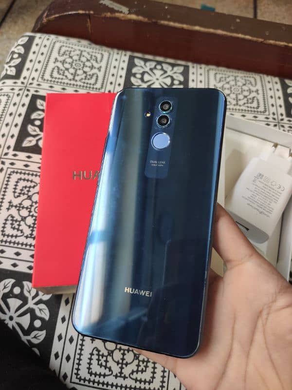 Huawei mate 20 lite 6gb64gb for sale 03214937603 what's app 3