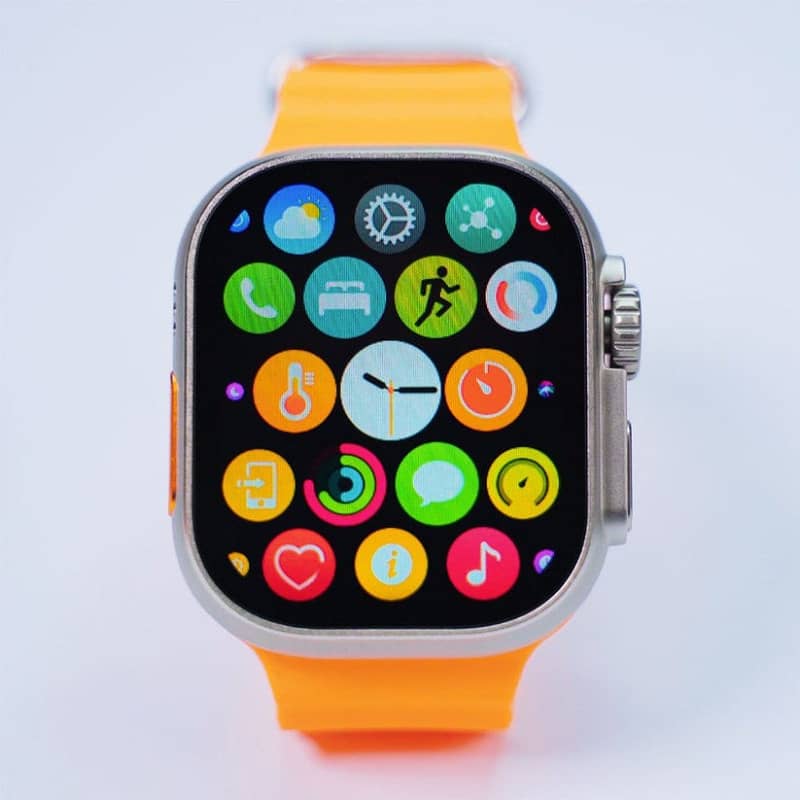 ULTRA2 5 STRAPS + 1 SILICONE CASE2.0 INCH BT CALL SMART WATCH 1