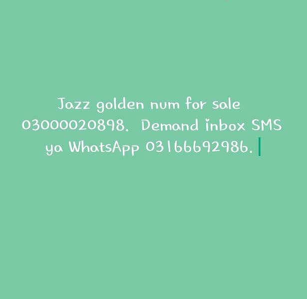 jazz golden num for sale. 0