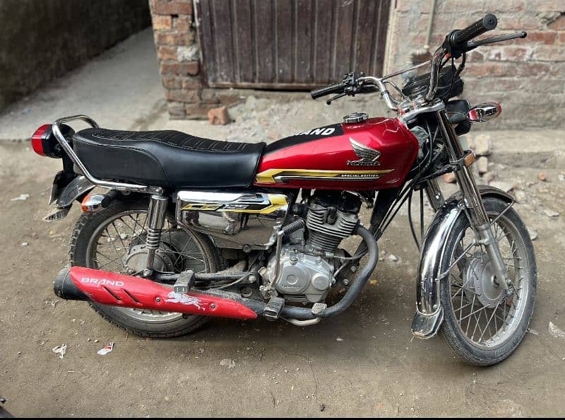 Honda CG 125 Spacial addition 2021 modal Urgent sale 0