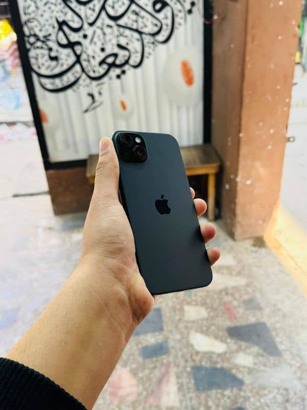 iphone 15 Plus Non PTA pHycial Esim Full 4 Months Sim Time 0