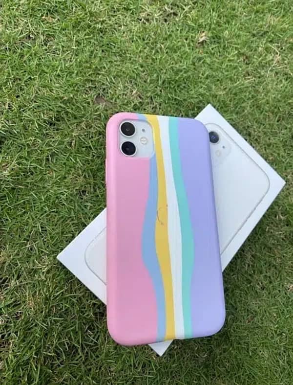 iPhone 11 white 64 gb PTA approved with box 6