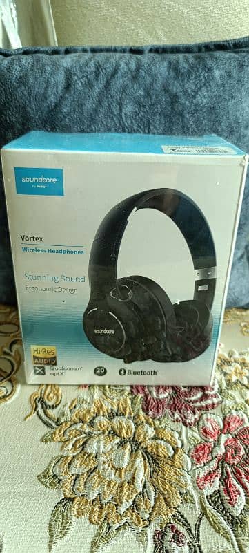 New Pin Packed Anker soundcore Vortex Headphone 0