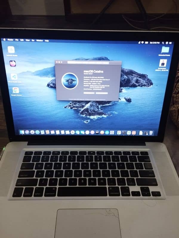 MacBook Pro 2010 8GB 256 GB ssd 0