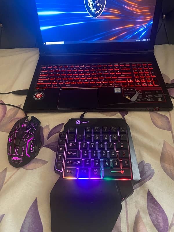 MSI GF63  i7, GTX1060 32ram 512GB SSD Gaming Beast price not fixed 3