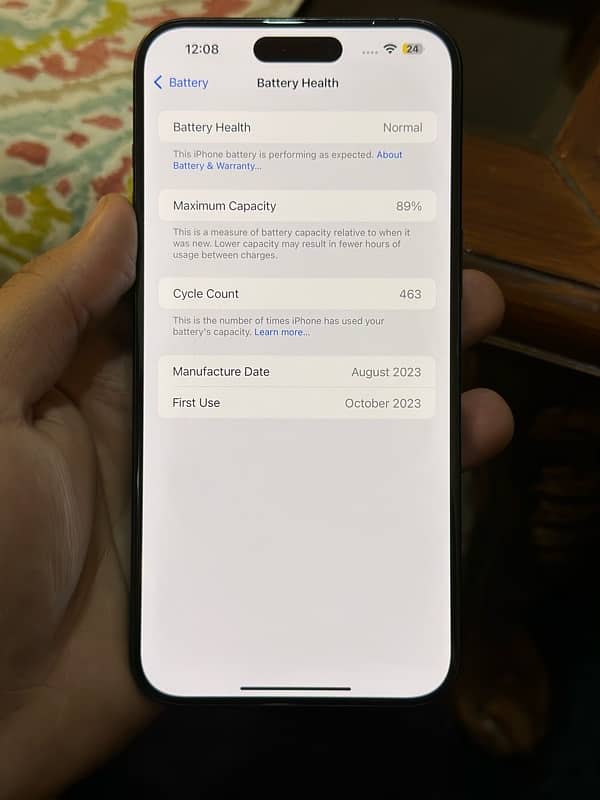 Iphone 15 pro max 256gb Non- pta Factory unlock 7