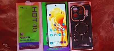 Infinix hot 40 RMA 8+8. . 256 condition 10/10. box