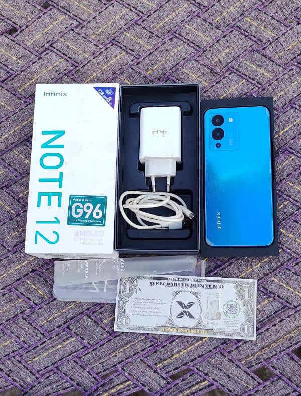 Infinix note 12 like new 0