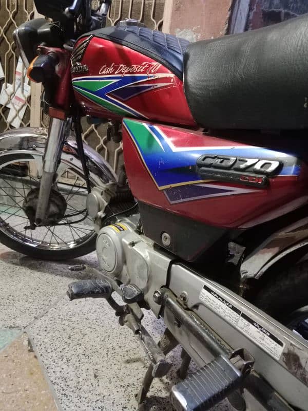 Honda 70 cc 2014 modal for sale saaf condishin 3