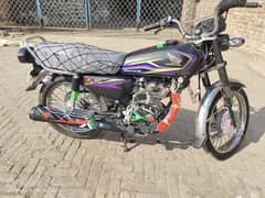 HONDA 125 MODEL 17 ALL OKAY GOLDEN NAMBER HAI 6000