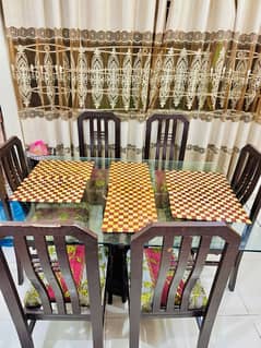 dining table with 6 chairs