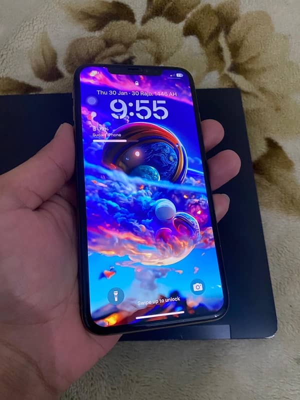 iphone xs max 256gb Pta approved Excellent condition 7