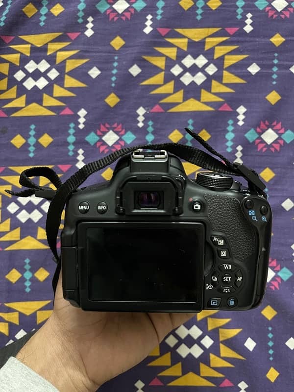 Canon camera  EOS 750D EFS 18-135mm lens 1