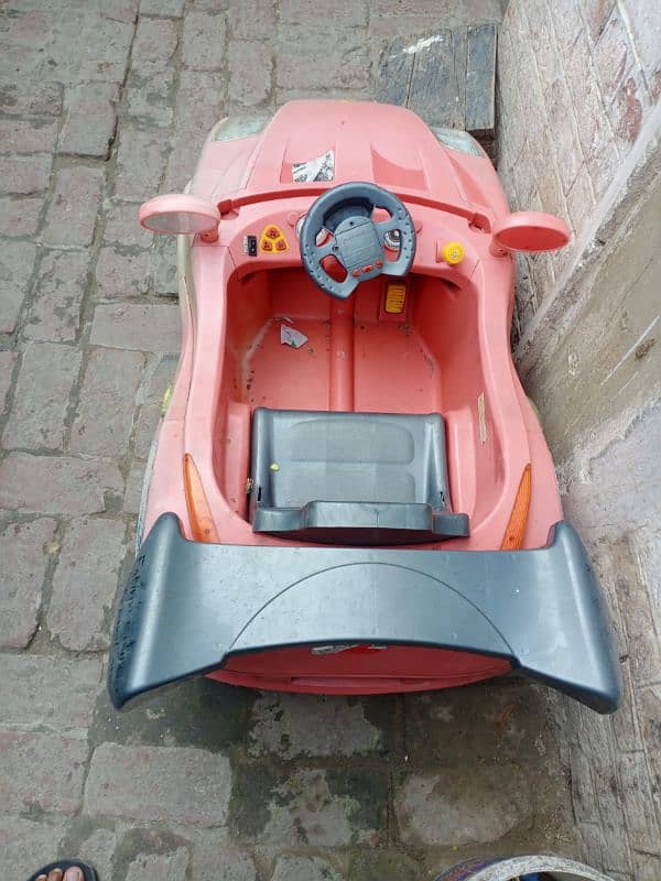 Electric Toy Car Exchange with kids Bicycle 1