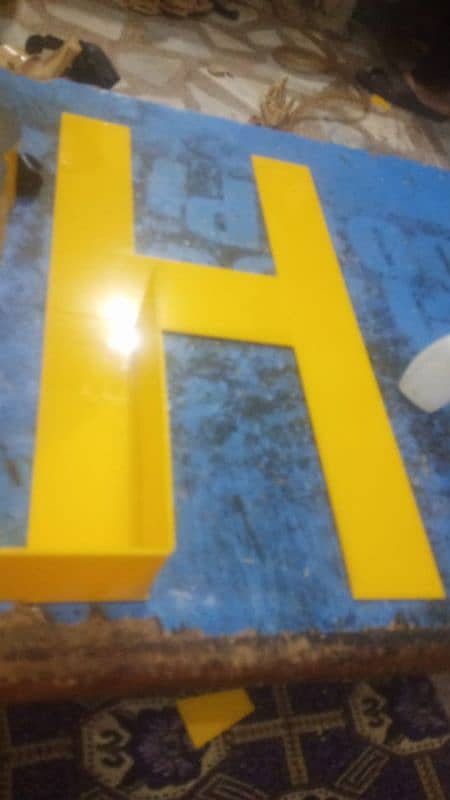 paanflex printing LED 3D Sign Board Offset printing press 7