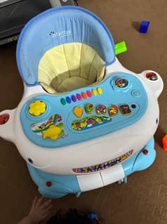 Infantes 2-In-1 Baby Walker Rocker