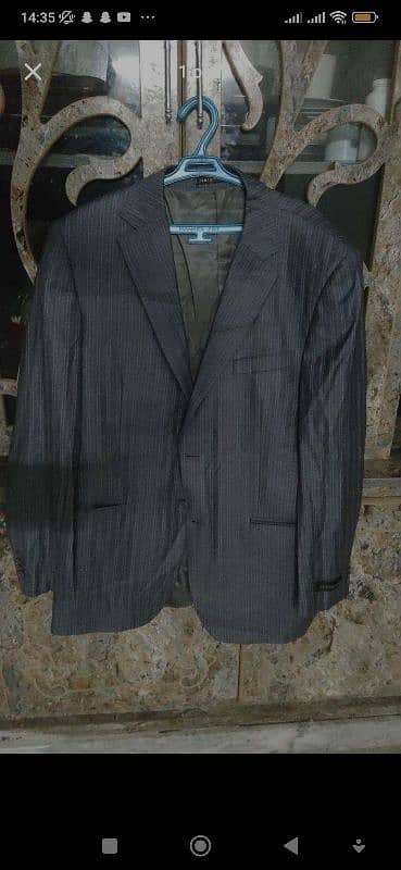 Two piece suit large size (52) Pant waist 36 in excellent condition. 0