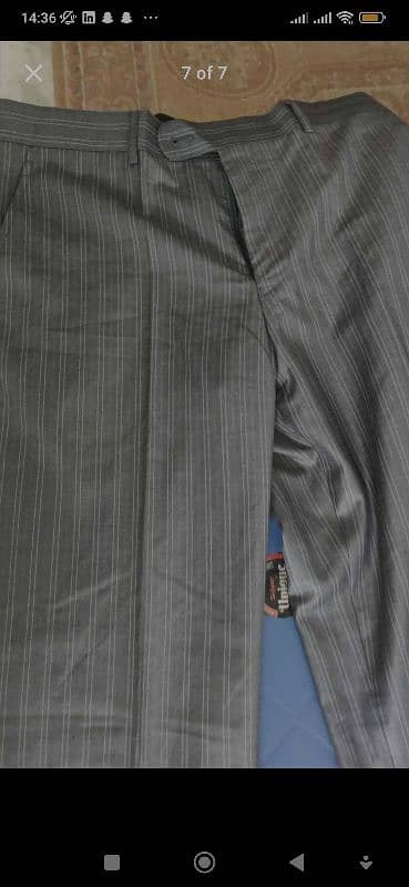 Two piece suit large size (52) Pant waist 36 in excellent condition. 6