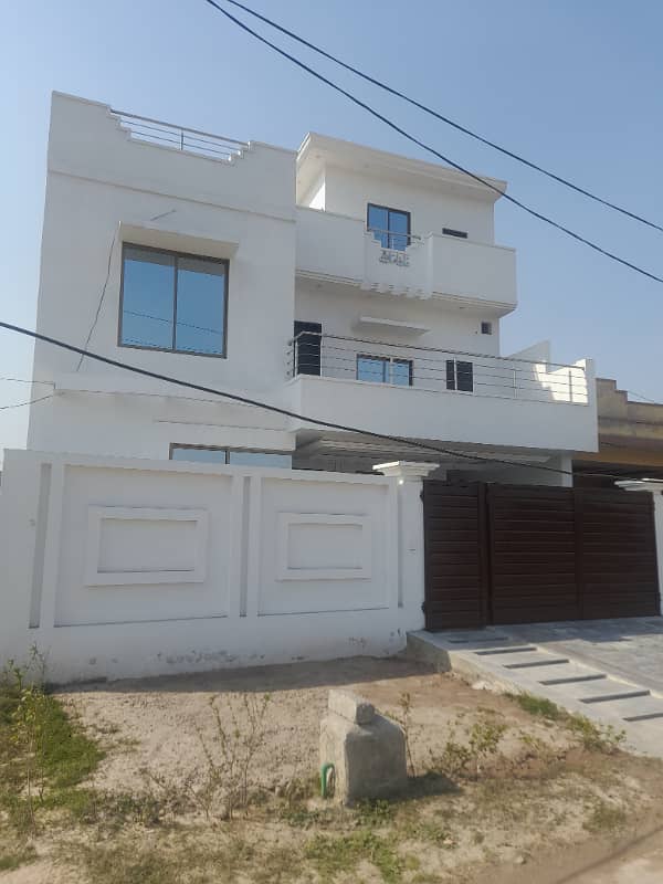 10 marla double story brand new furnshied house for rent 0