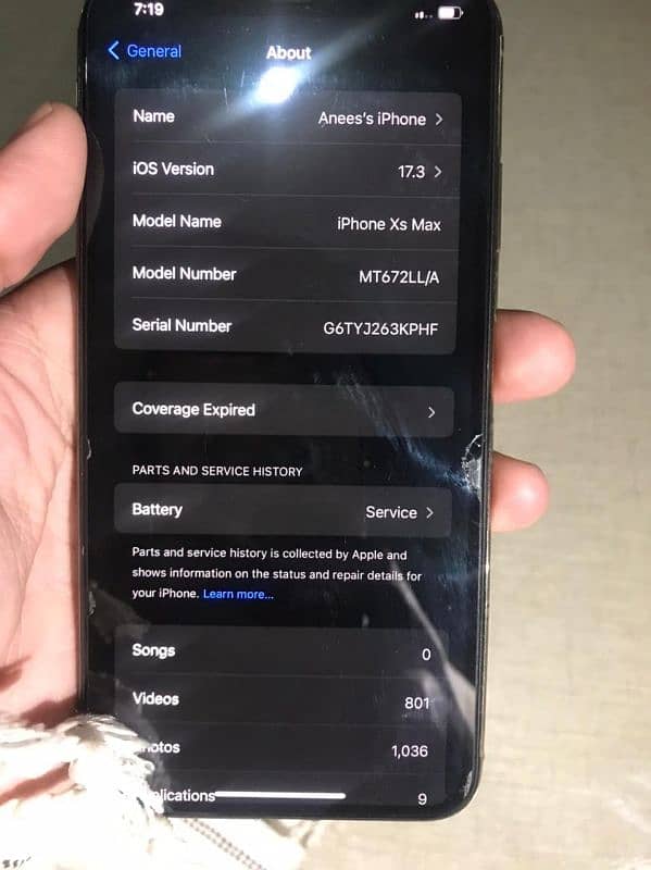 iphone xs max non pta 64 gb 8