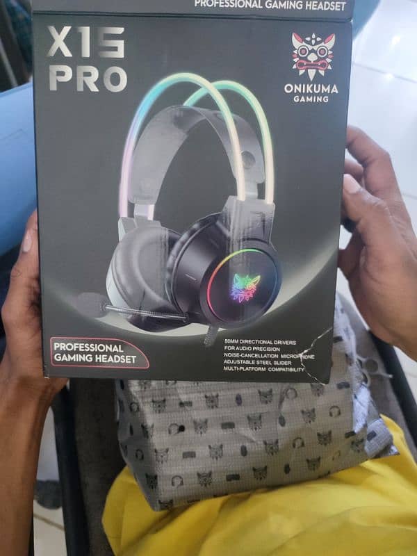 Onikuma gaming headset x15 pro 1